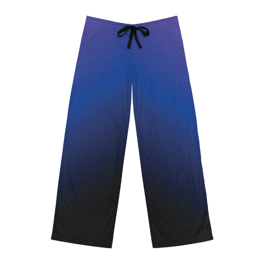 Men's Purple & Blue Gradient Pajama Pants