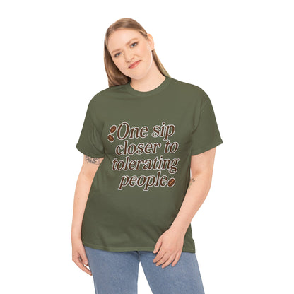 Coffee Lover's Heavy Cotton Tee