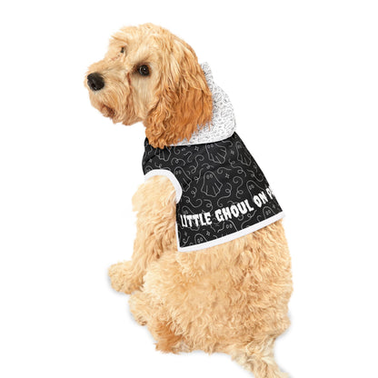 Spooky Pet Hoodie for Halloween, Little Ghoul on Patrol