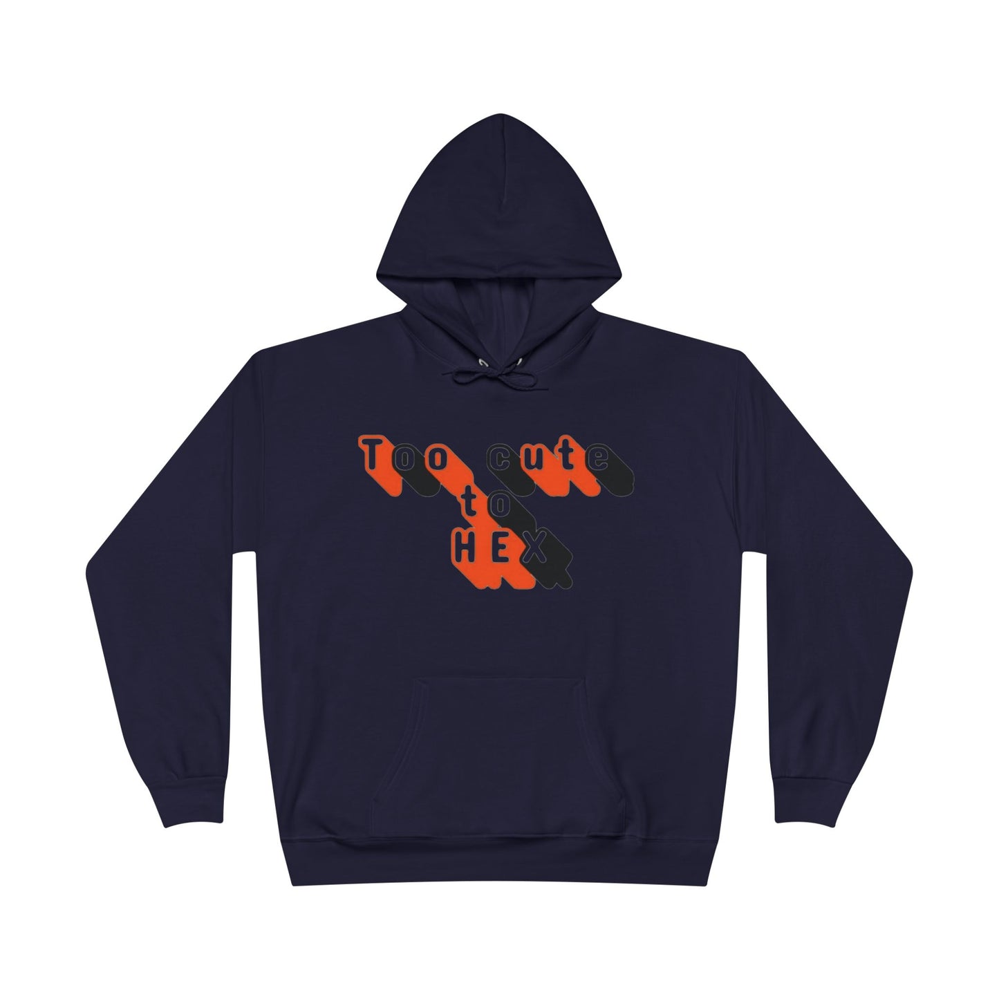 Too Cute to Hex Hoodie Eco-Friendly Pullover