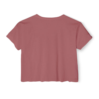 Caffeine and Inner Demons Crop Top -Boho Shirt
