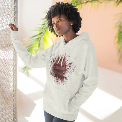Casual Fleece Hoodie for Fun-Loving Werewolf Enthusiasts