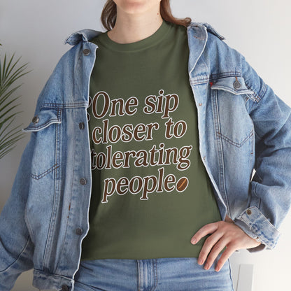 Coffee Lover's Heavy Cotton Tee