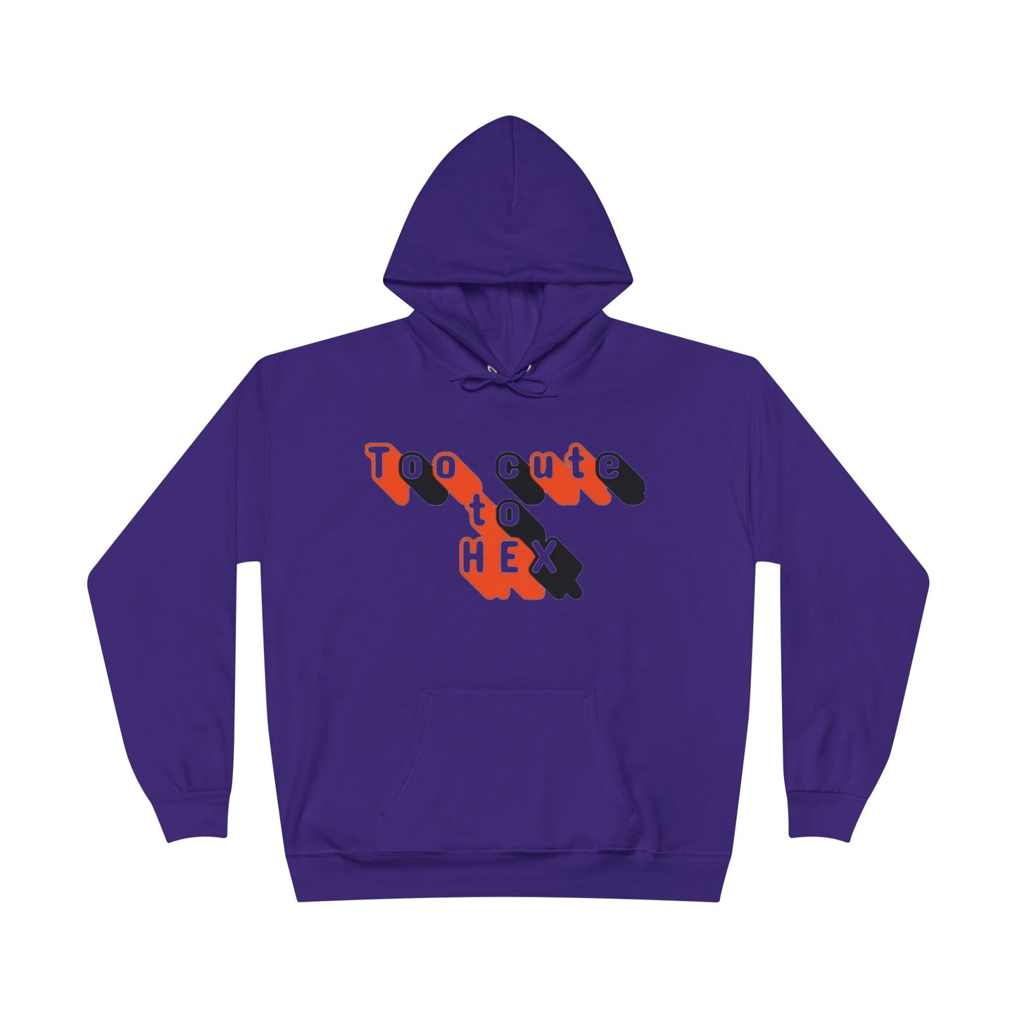 Too Cute to Hex Hoodie Eco-Friendly Pullover